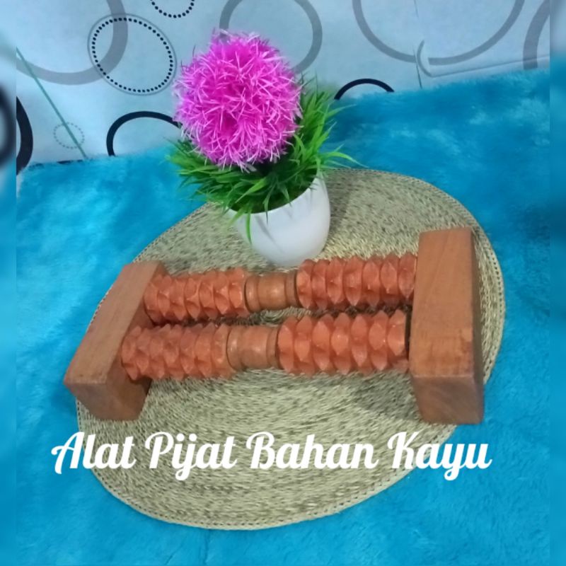Alat Pijat Refleksi Kaki Bahan Kayu / Alat Pijat Tradisional / Alat Terapi Kaki