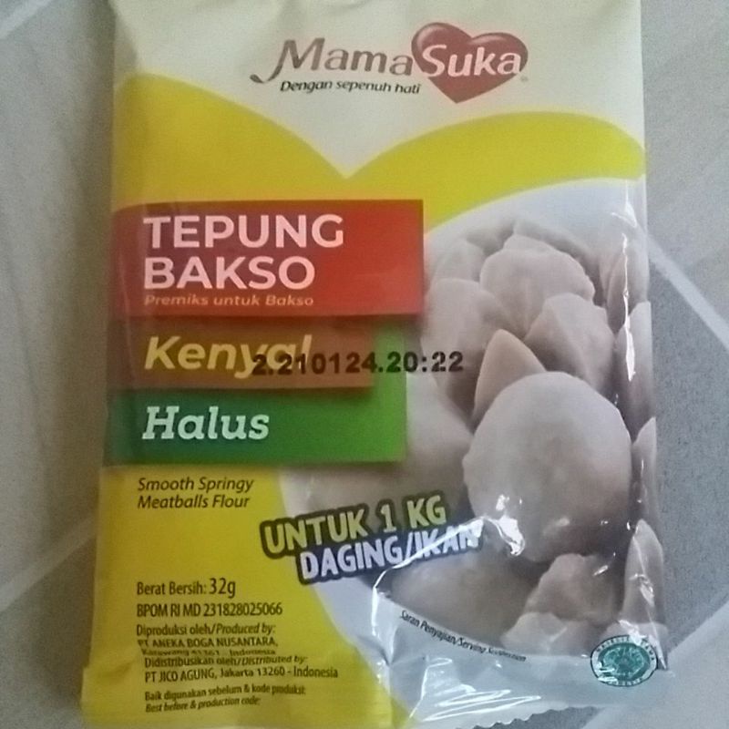 Jual Tepung Pengenyal Bakso Mama Suka 32g Shopee Indonesia