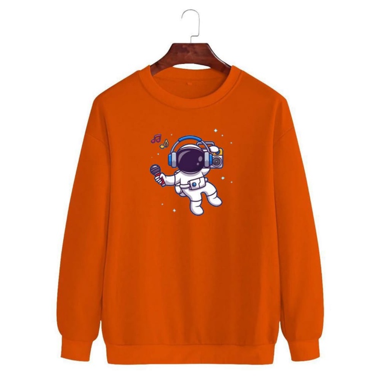 Noveli wear - Sweatshirt roughneck | sweater crewneck basic unisex distro bahan berkualitas sablon digital 009