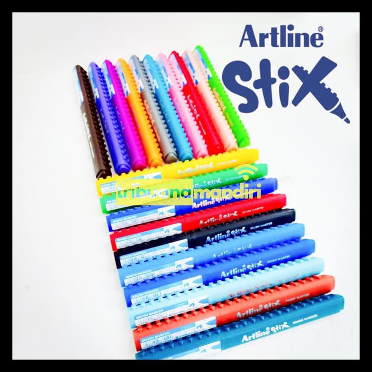 

COD BRUSH PEN MARKER ARTLINE STIX ETX-F - BROWN KODE 907