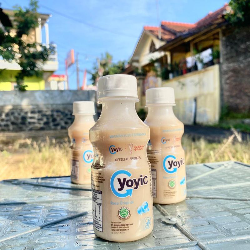 Paket YoyiC  Isi 6 Minuman Susu Fermentasi Rasa ORIGINAL 130 ml / YoyiC Fermented Milk Drink Origina