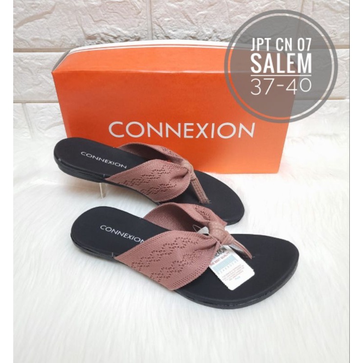 SENDAL FLAT CONNEXION PREMIUM MURAH KODE JP RAJUT  07