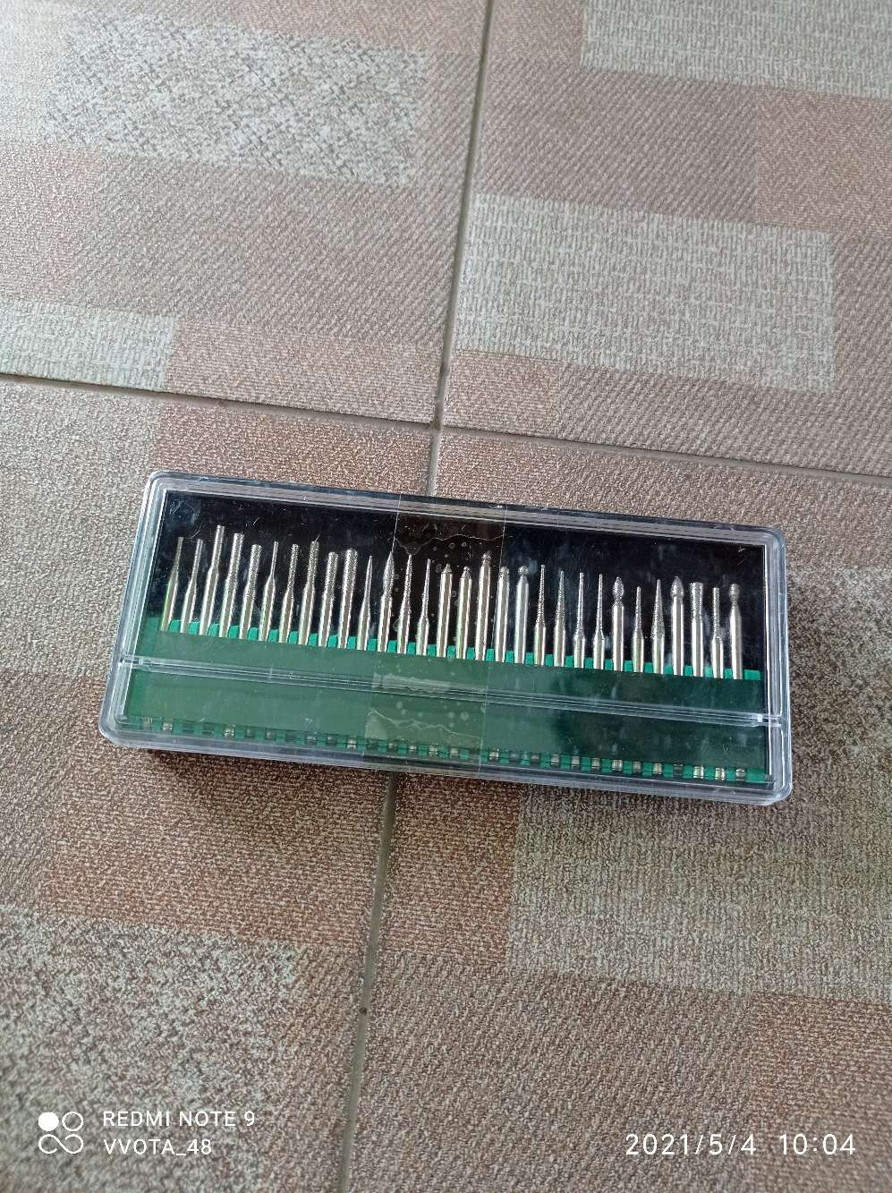 30 Set Mata Bor Ukir / Mini Drill Carving Tools Kayu, Besi Kaca Cincin Piring Arkilik Dll