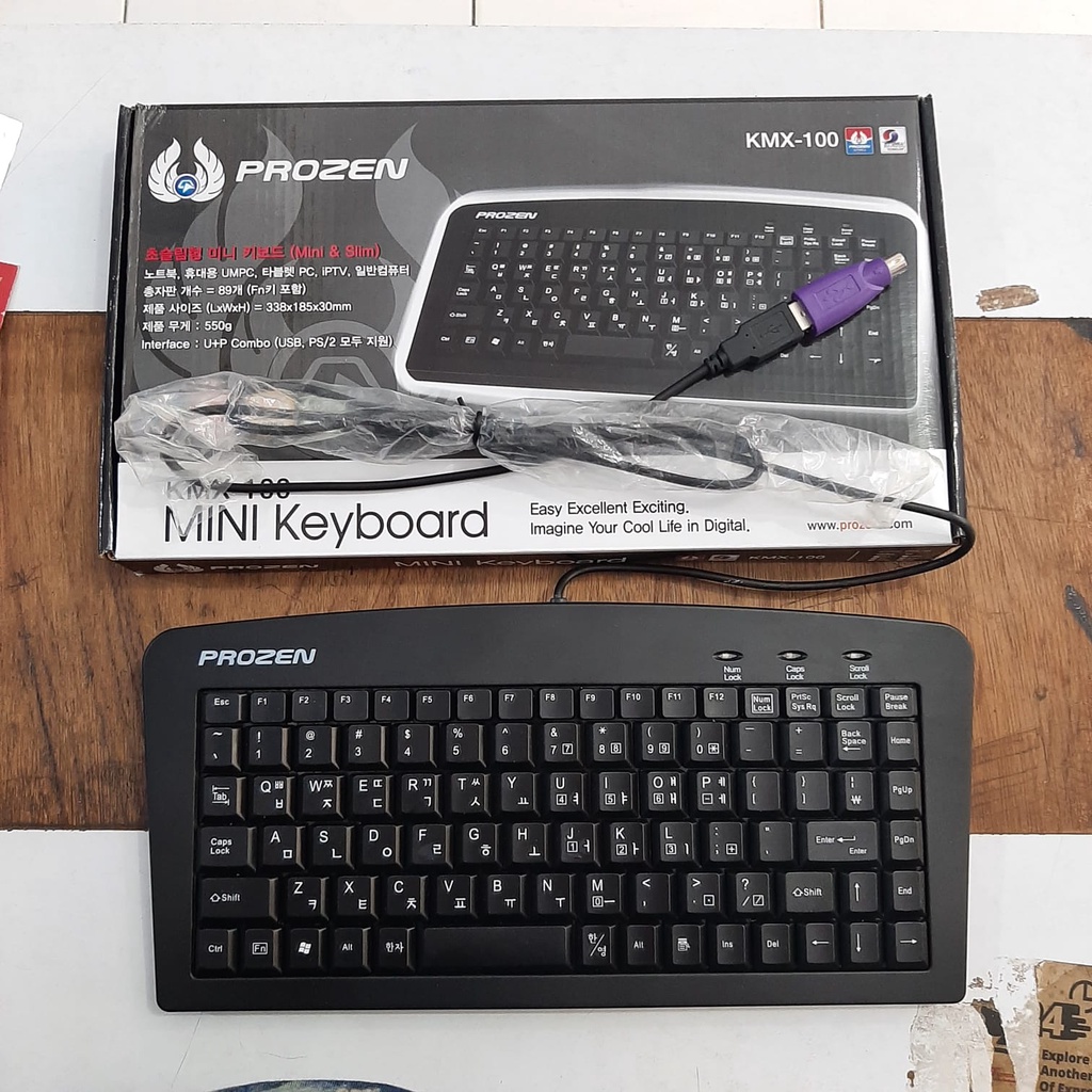 Keyboard Mini KMX 100 Prozen Murah