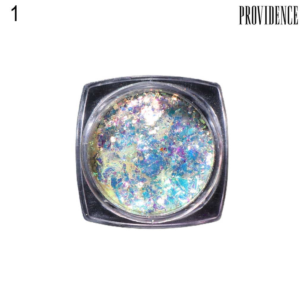 Providence 1 Botol Payet Glitter Cellophane Berkilau Untuk Dekorasi Nail Art / Manicure