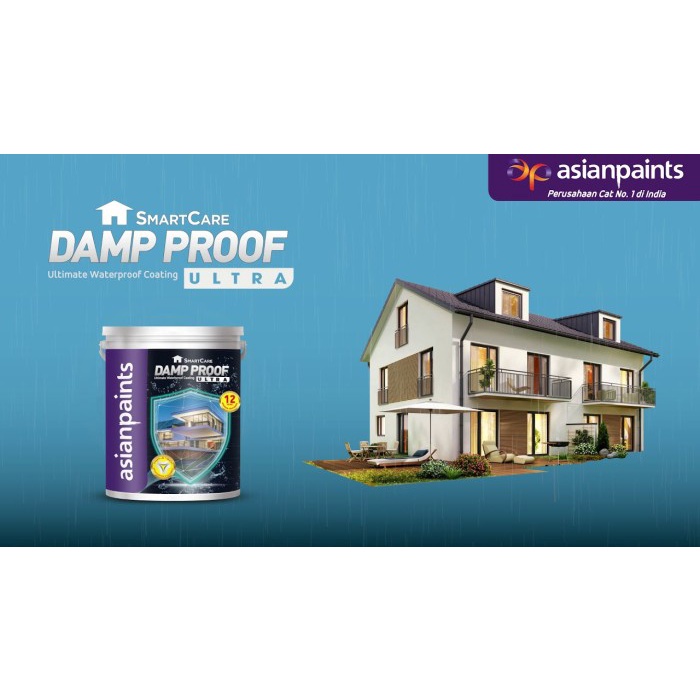 Asian Paints SmartCare Damp Proof Ultra 4 Kg Waterproofing Membrane 10