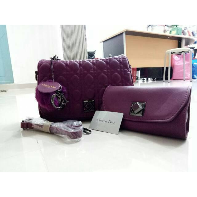 BEST SELLER RESTOCK AGAIN Chri**ian Di*r Dune Royal Classic 8851 Handbag Tas import termurah