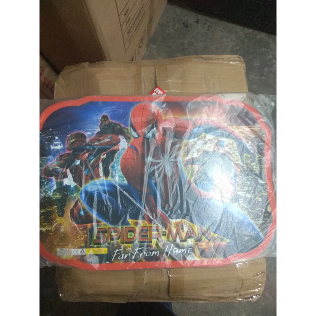 MEJA BELAJAR MEJA LIPAT KARAKTER ANAK PORTABLE KLEM BESI