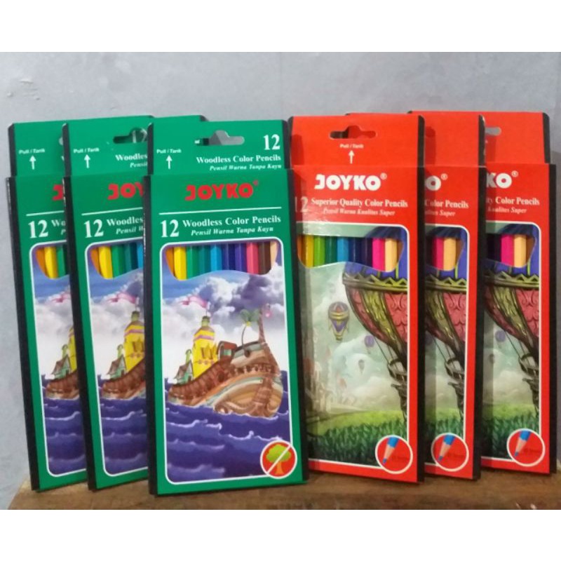 

Pensil Warna Joyko Panjang Isi 12 Warna Yang Bervariasi