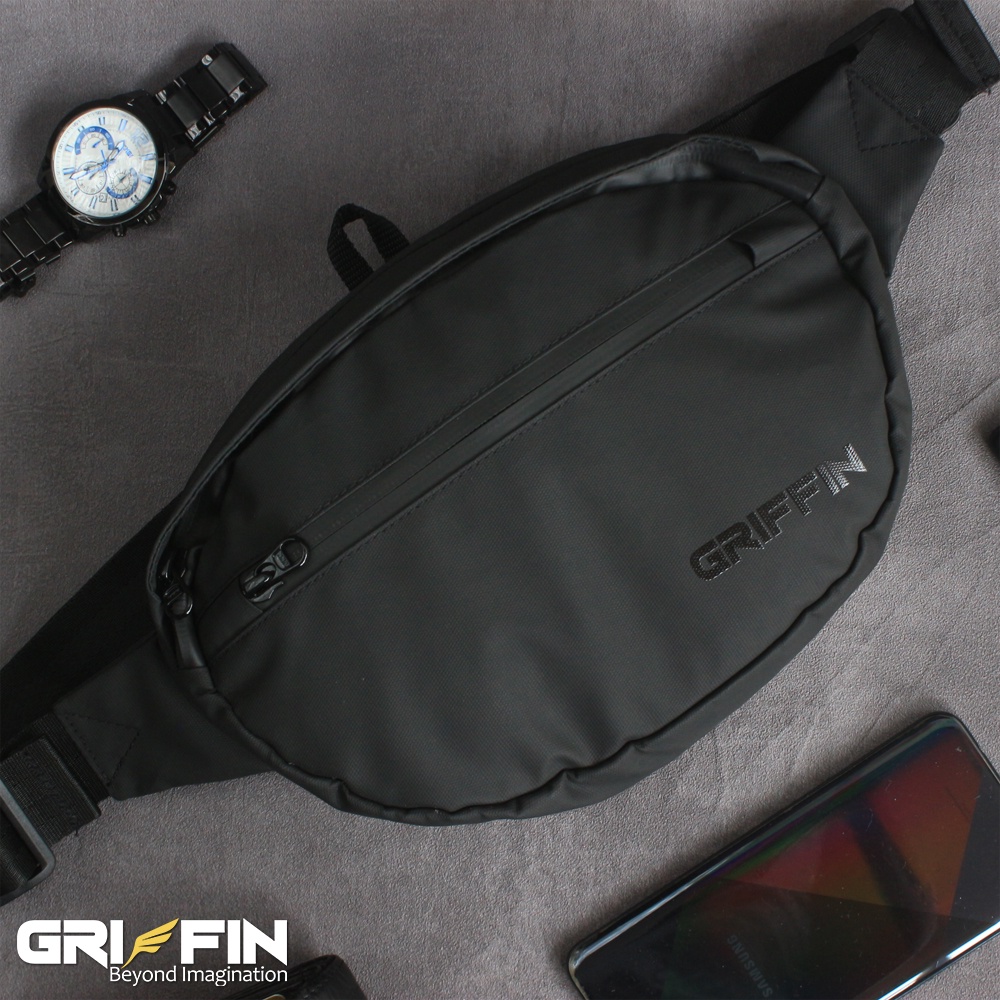 Tas Waistbag Pria Clive Griffin Waterproof