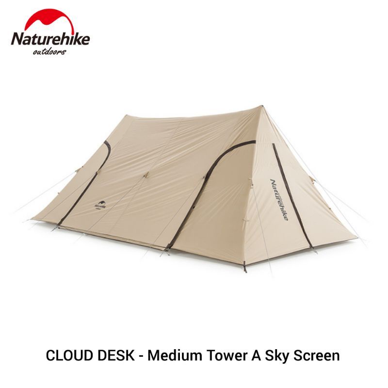 TENDA CANOPY CLOUD DESK MEDIUM NATUREHIKE NH20TM008 TOWER CANOPY SKY SCREEN HIKING PIKNIK CAMPING GL