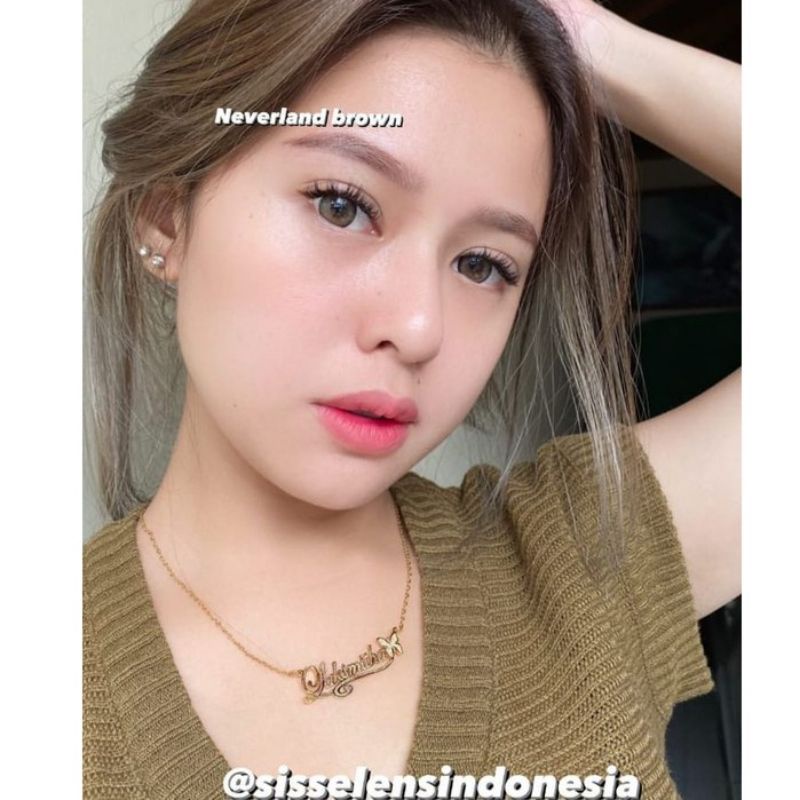 SISSE LENS NEVERLAND SOFTLENS GRAY BROWN Normal s/d -500