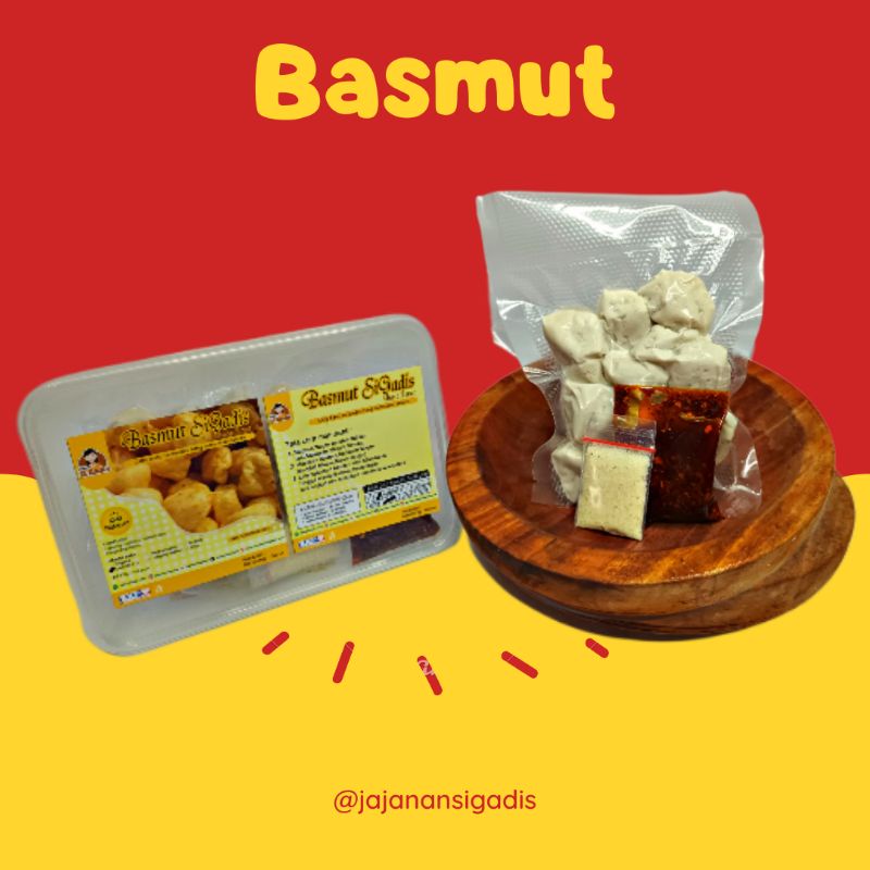 

BASRENG MENTAH / BASMUT MENTAH ISI 12 BIJI VAKUM