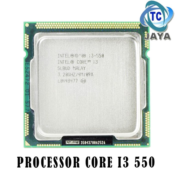 Pocessor Intel Core I3 550 3 2 Ghz Socket 1156 Shopee Indonesia
