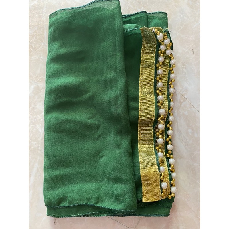 Selendang Joda | selendang mutiara | selendang bali-Hijau
