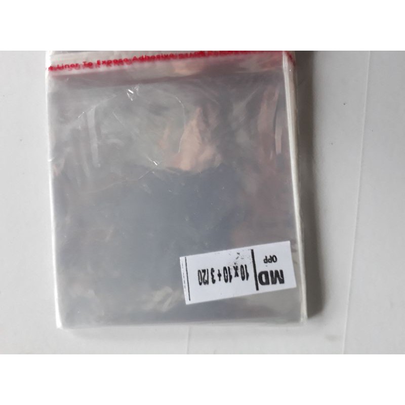 

Plastik OPP Seal Ukuran 10x10 100 Lembar / Plastik OPP Lem Ukuran 10x10