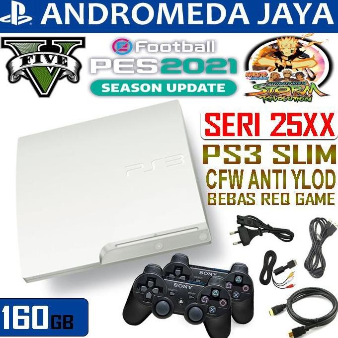 PS3 PS 3 Sony Playstation3 Slim 160 GB CFW Seri 25XX