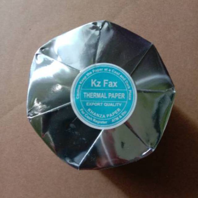 

Kertas thermal ukuran 57x80 mm(harga untuk 5 roll)