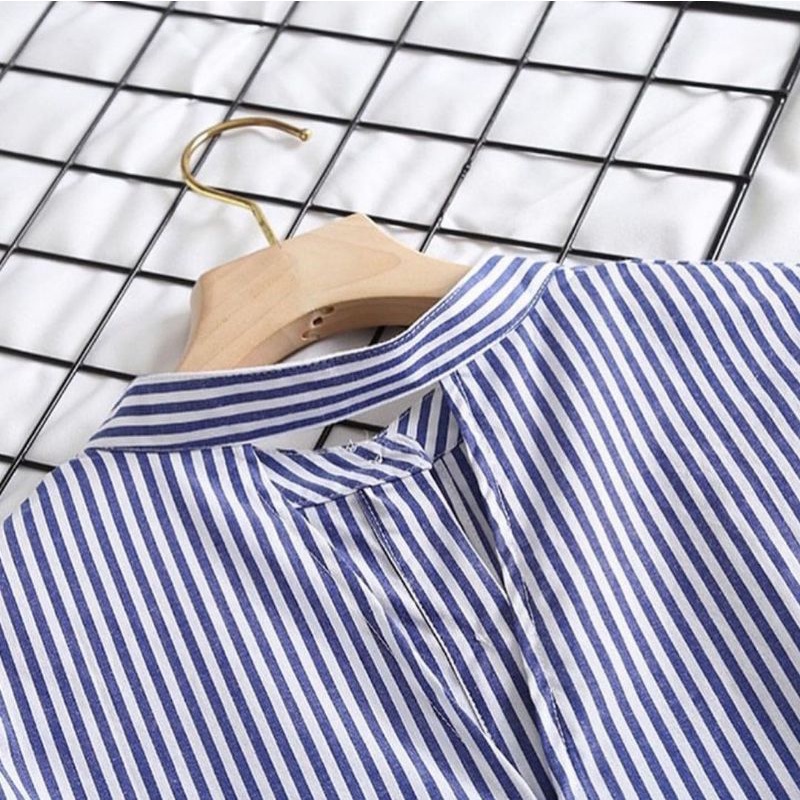 KEMEJA WANITA  ANDIEN BLOUSE KOREAN STYLE COTTON BANGKOK PREMIUM