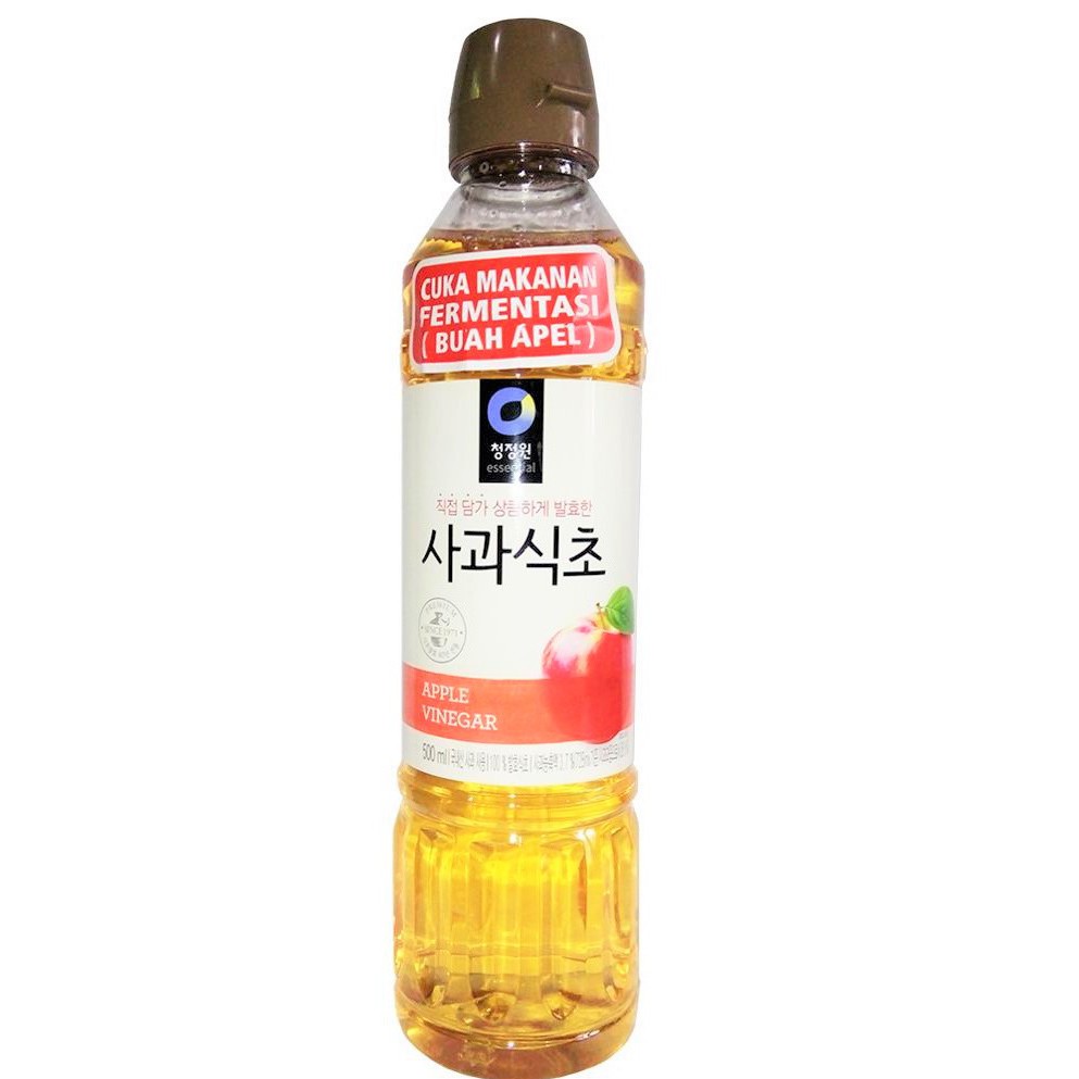 

CUKA MAKANAN CUKA APEL APPLE CIDER VINEGAR 500 ML DAESANG KOREA