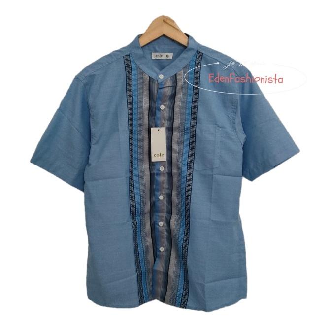 Baju Muslim Koko Pria Cole Branded Lengan Pendek Original