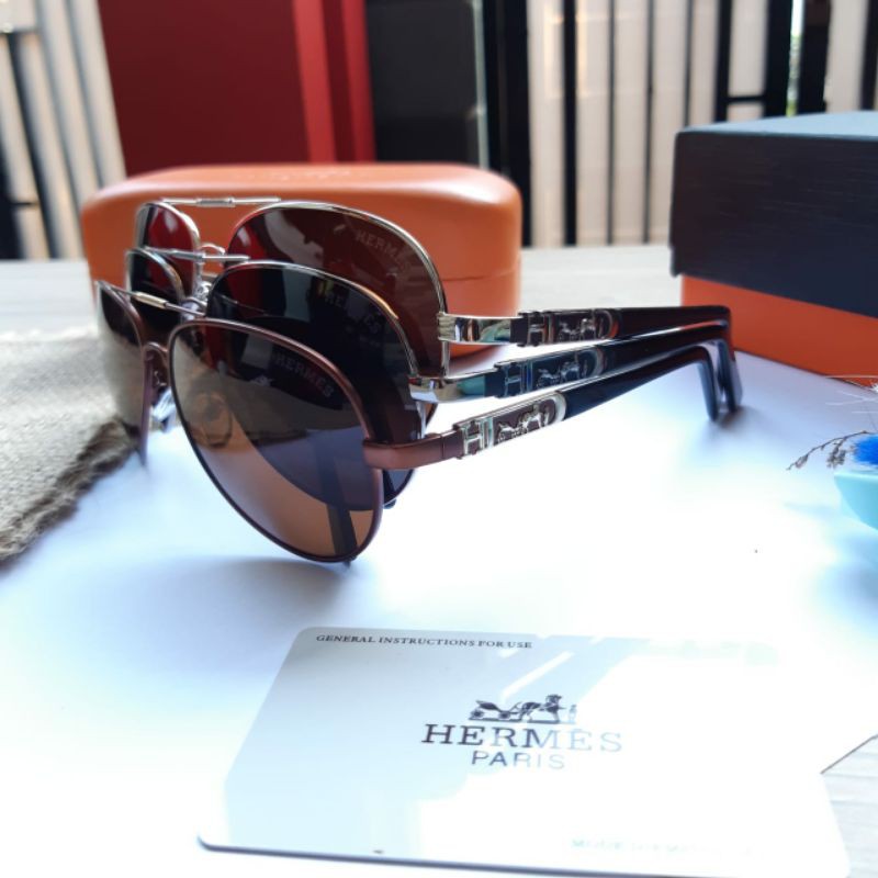 Kacamata Pria/Cowo sungglasess aviator hermess 9013 rt