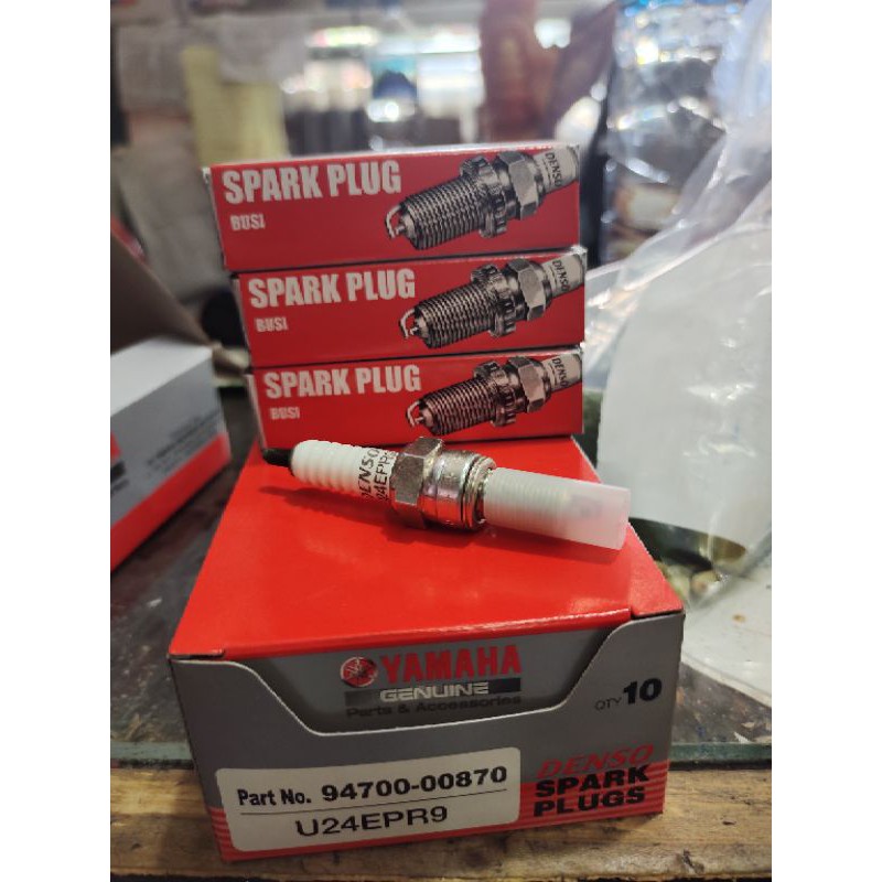 Busi Denso Vixion Original Yamaha Paket 10