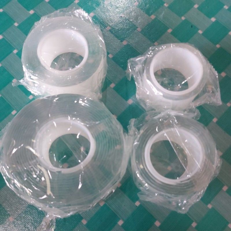 

NANO DOUBLE SIDED TAPE TRANSPARAN/LEM ISOLASI DIJUAL SATUAN/PER PCS