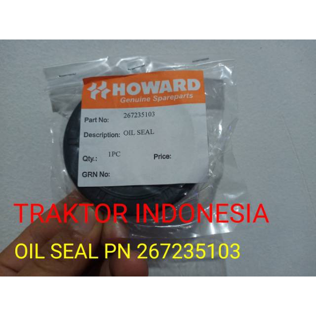 

OIL SEAL HOWARD PN 267235103 ORIGINAL