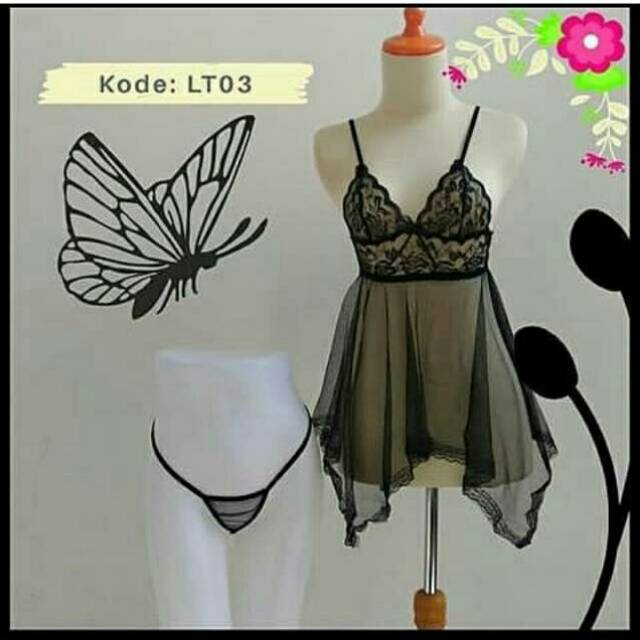 (BISA COD) FREE SIZE BAJU TIDUR SEKSI MALAM PERTAMA