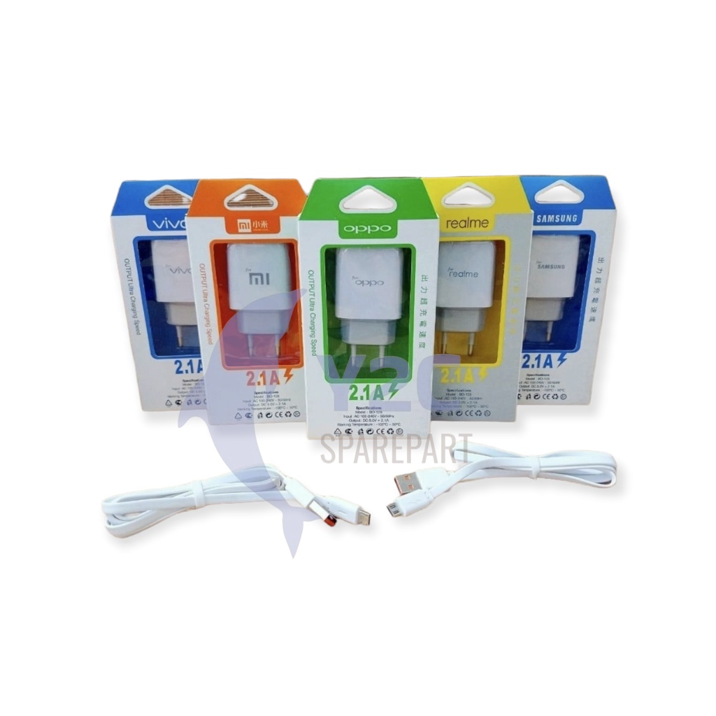 CHARGER BRANDED BO-28 2 USB QUICK FAST CHARGING 2.4A DUAL USB COLOKAN MICRO CASAN CAS / CARGER / ADAFTOR