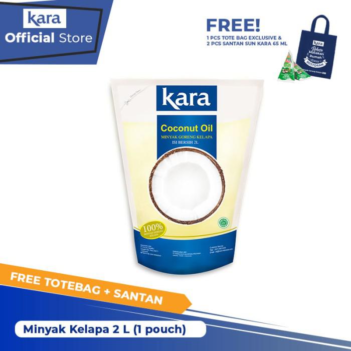 

Kara Minyak Kelapa 2 L (Free Totebag + 2 Pcs Sun Kara Santan 65 Ml)