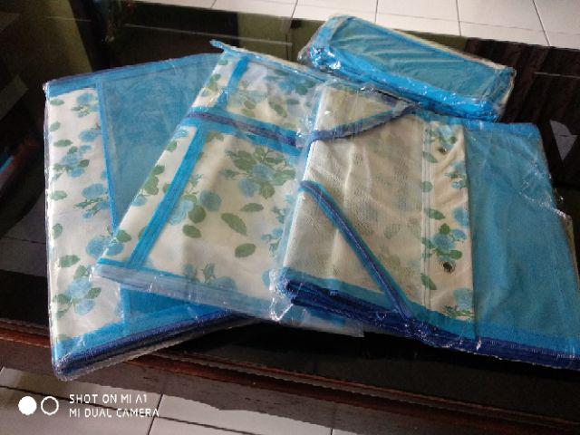 [bisa Cod] Promo Murah Paket 4in1 Rak Gantung Motif Resleting [hbo,hso,hjo,hbk2] Kualitas Terbaik