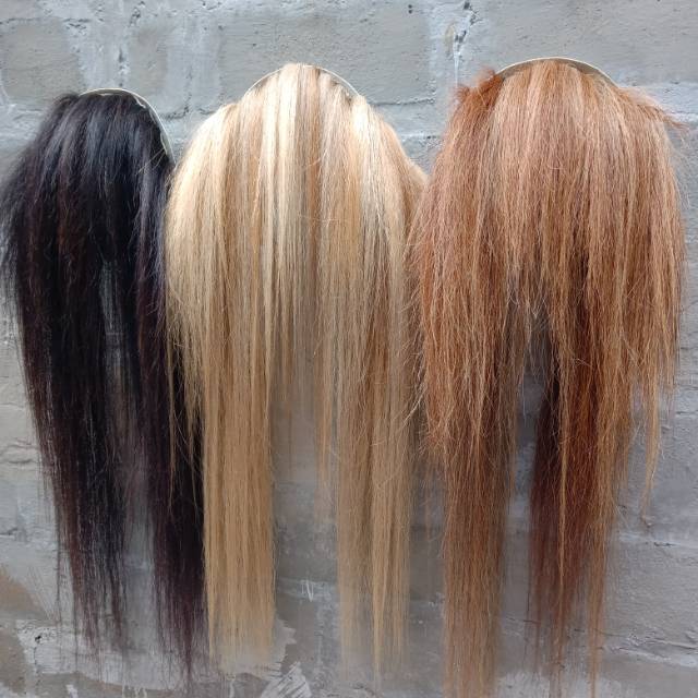 Rambut barong bahan ekor kuda