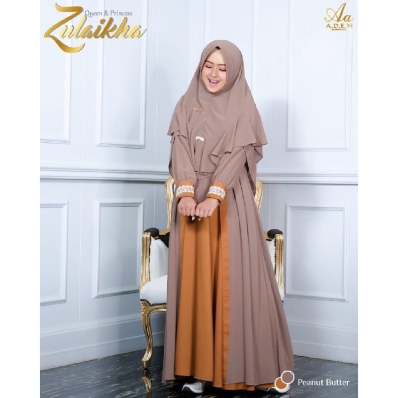 gamis aden zulaikha ready (preloved)