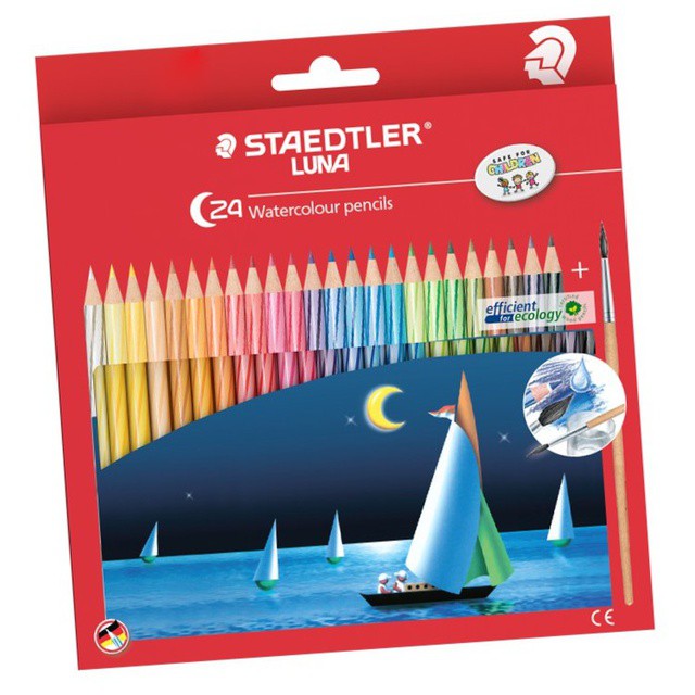 

Staedtler Luna Aquarell Watercolour Pensil 137 C24 - Isi 24 pcs