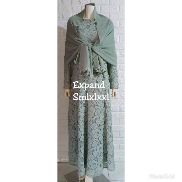 Gamis brokat expand