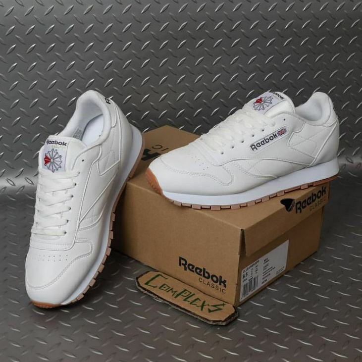 Jual REEBOK CLASSIC LEATHER ALL WHITE | Shopee Indonesia