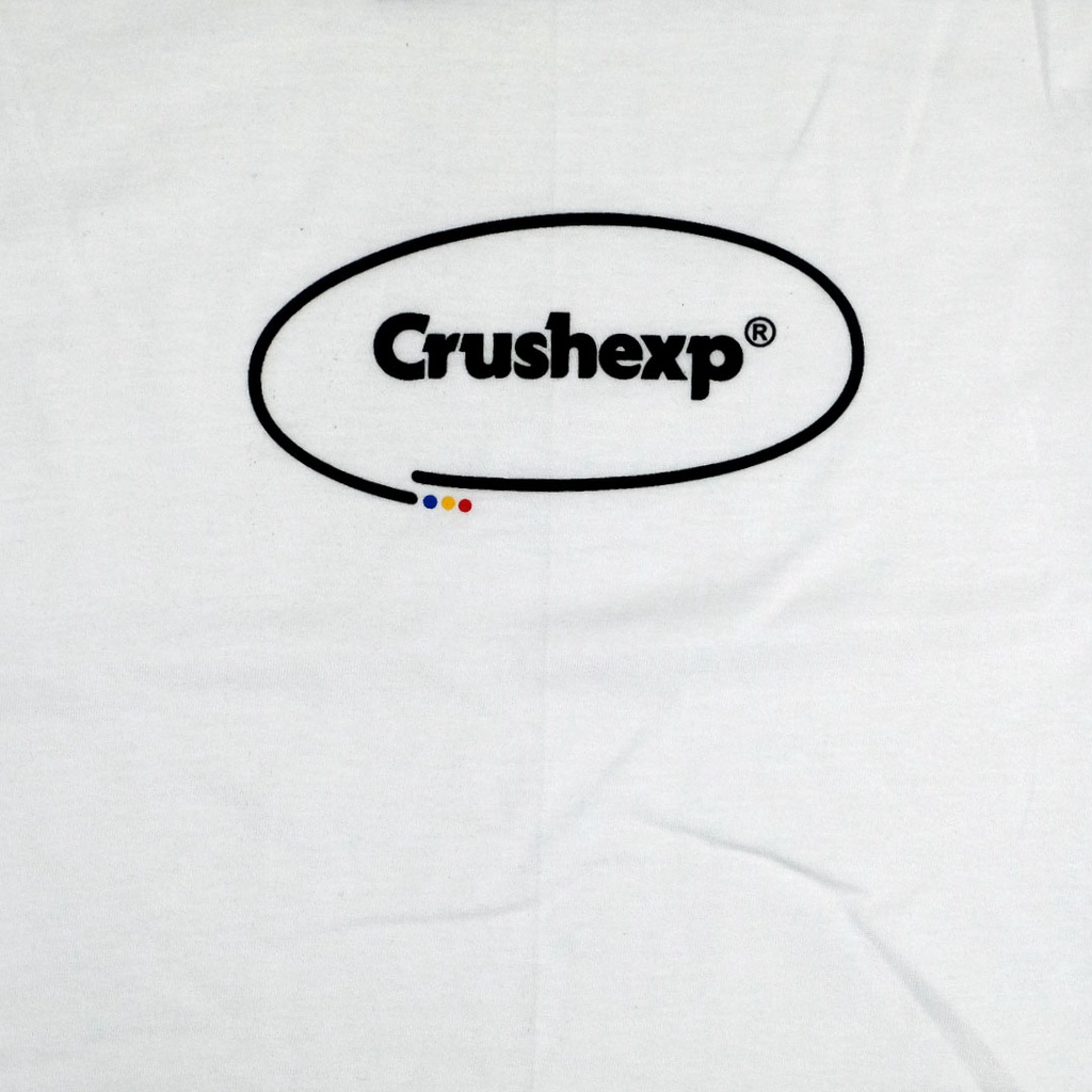 CRUSH EXP Kaos Pendek TSC0949 - WHITE