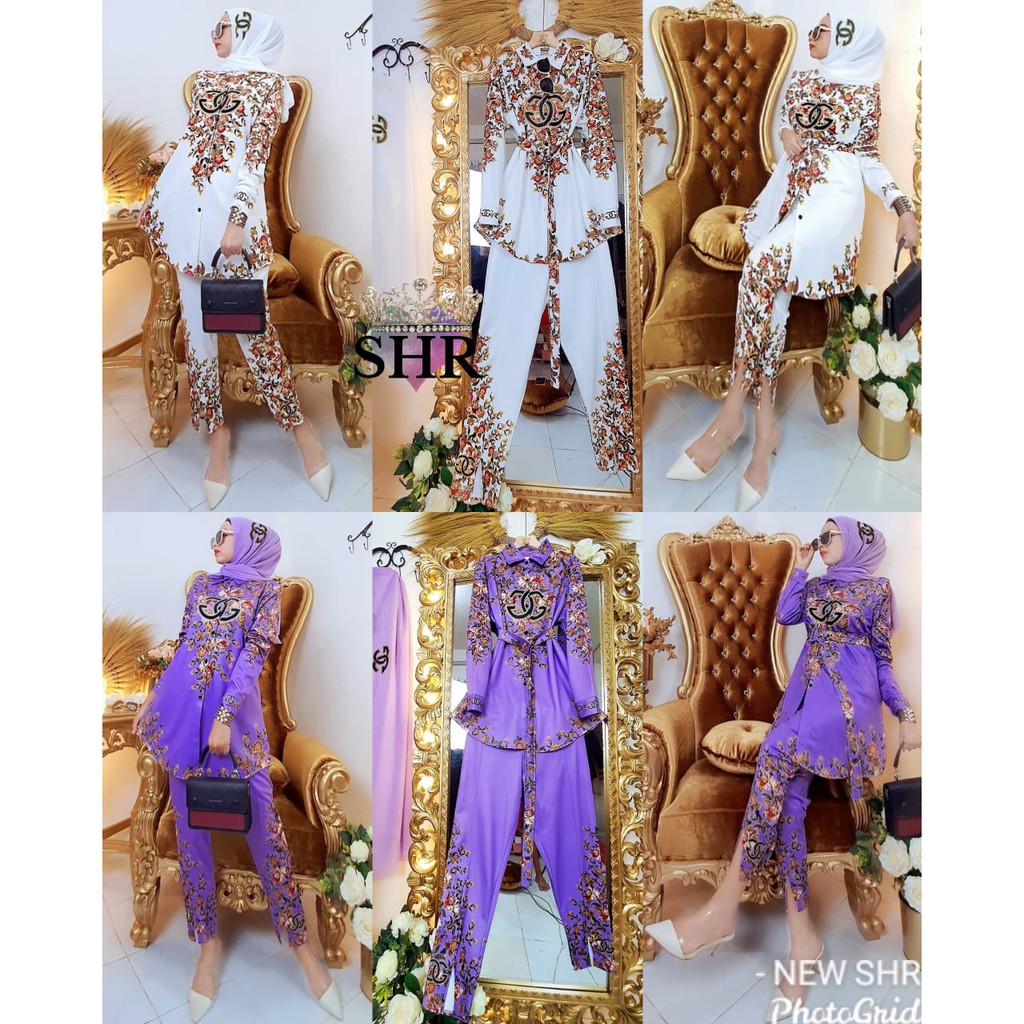NEW SHR / SETELAN CELANA PANJANG SHR / SHR ORIGINAL