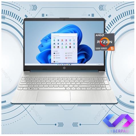 Laptop Murah HP 15 - Vega7 Ryzen 5 5500 8GB 256ssd 15.6FHD Windows10-2