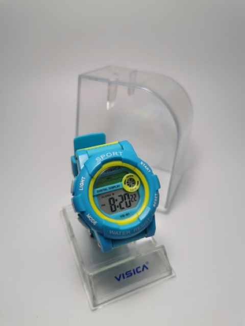 Jam tangan visica wanita tali rubber anti air fashion digital jam