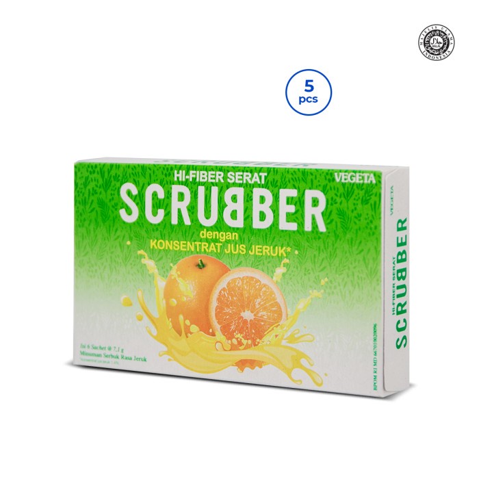 

Lainnya-Minuman-Bubuk- Scrubber Minuman Serat Dus 6'S 7.1 Gr Jeruk (5 Pcs) -Bubuk-Minuman-Lainnya.