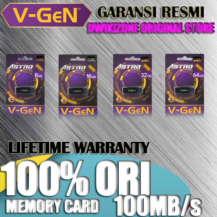 [DGB] FLASH DISK VGEN V-GEN ASTRO 64GB MURAH LARIS  64 GB FLASHDISK 32GB 16GB 32 16 GB