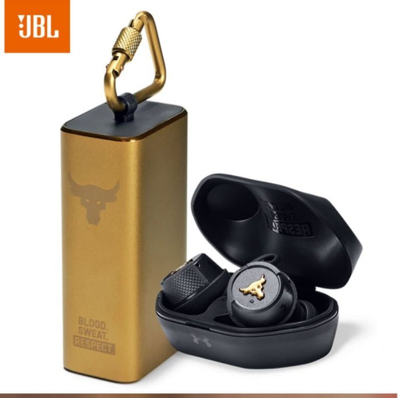 ORIGINAL JBL UA FLASH PROJECT ROCK TWS True Wireless Earphone - Original
