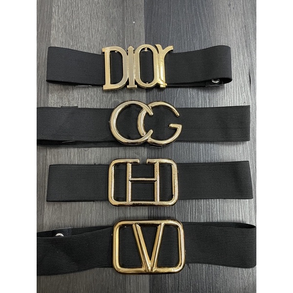 BELT V/H/CG/DR KARET MELAR/GESPER IKAT PINGGANG FASHION WANITA TERMURAH