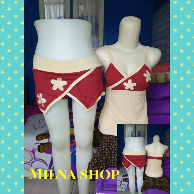 Grosir set bra rok hotpans set seksi baju olahraga senam olahraga sexy sport Elegan