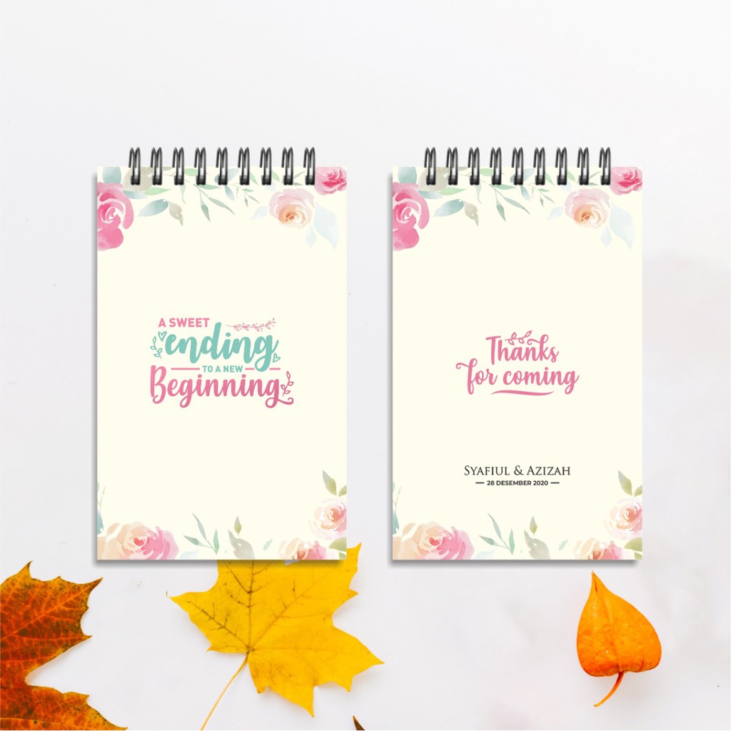 

NOTEBOOK A7 CUSTOM SYAFIUL & AZIZAH (ISI 600 PCS) DIKIRIM VIA JTR TUJUAN MAGELANG