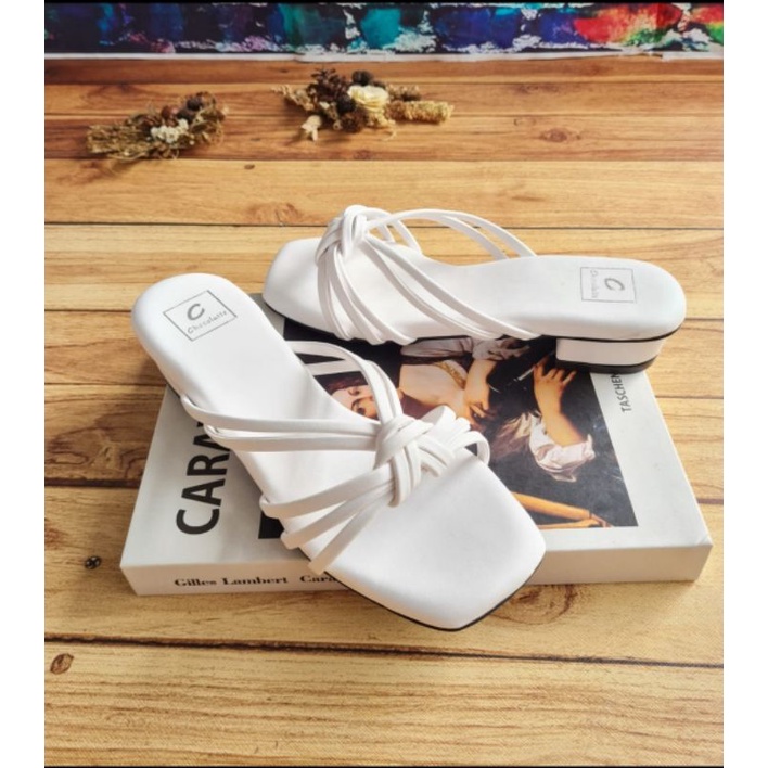 ABBUSHOES Aj 19 hak tahu tali keong margaretta 3cm