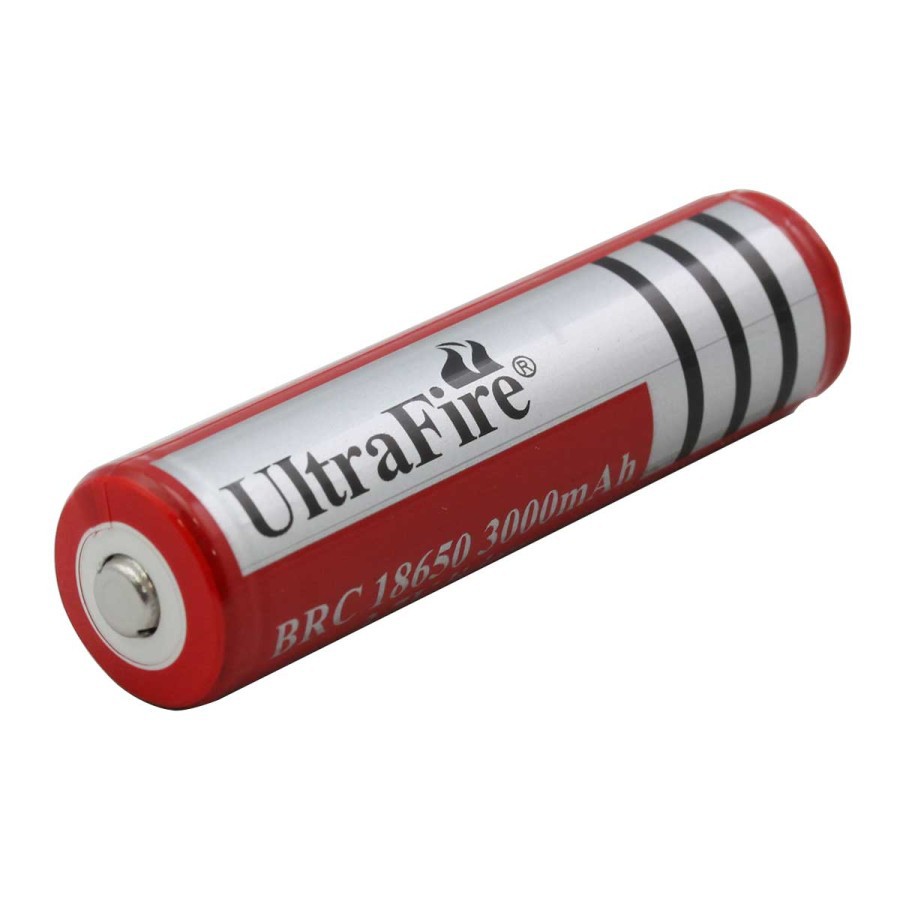 Baterai UltraFire 18650 3000mAh 3.7V Lithium Battery rechargeable cas